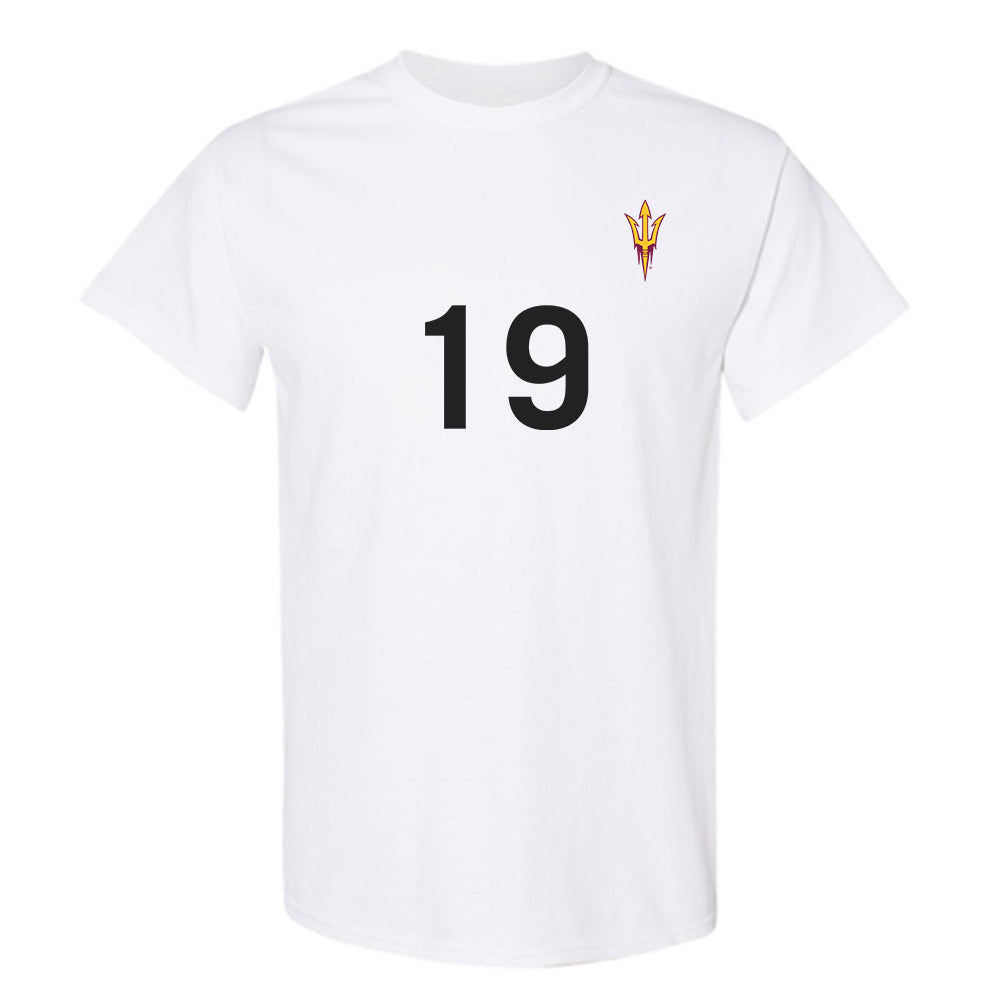 Arizona State - NCAA Women's Soccer : Sierra Bergen - Replica Shersey T-Shirt-0