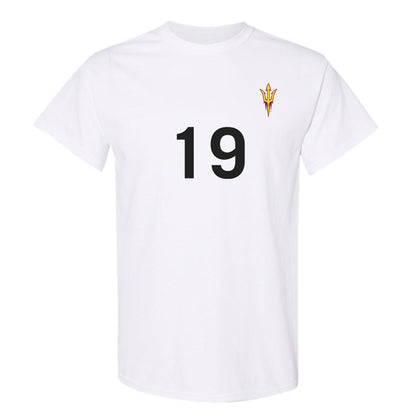 Arizona State - NCAA Women's Soccer : Sierra Bergen - Replica Shersey T-Shirt-0