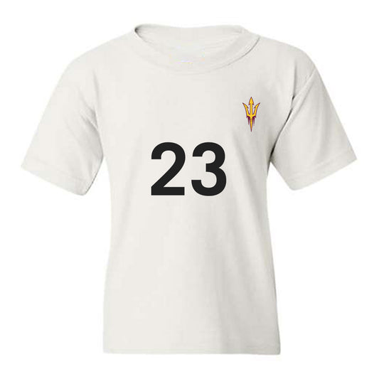 Arizona State - NCAA Women's Soccer : Emmie Ennis - Replica Shersey Youth T-Shirt-0