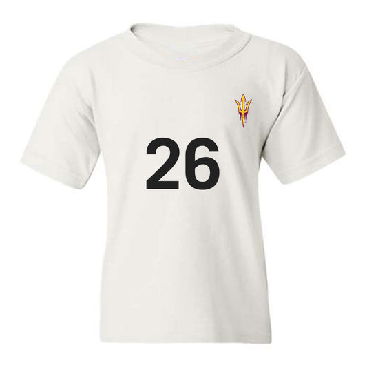 Arizona State - NCAA Women's Soccer : Ella Kettles - Replica Shersey Youth T-Shirt