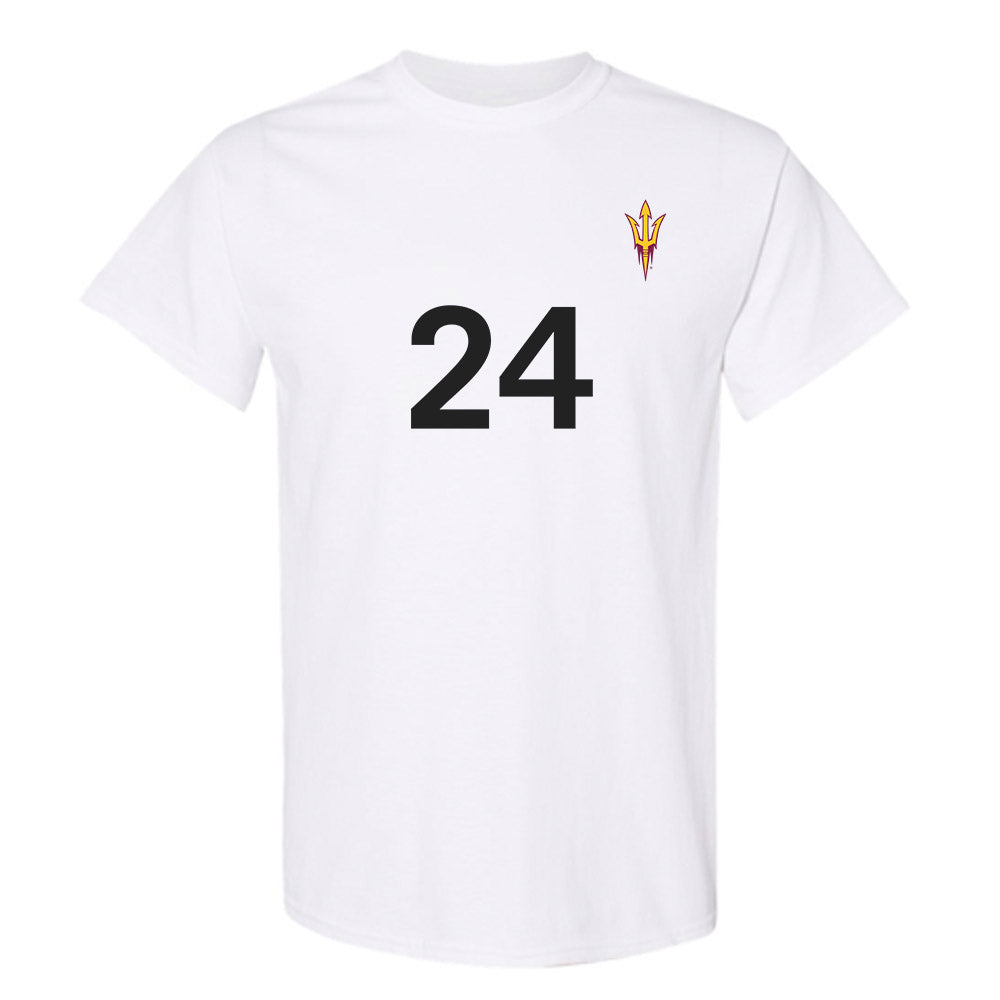 Arizona State - NCAA Women's Soccer : Katherine Ozard - Replica Shersey T-Shirt-0