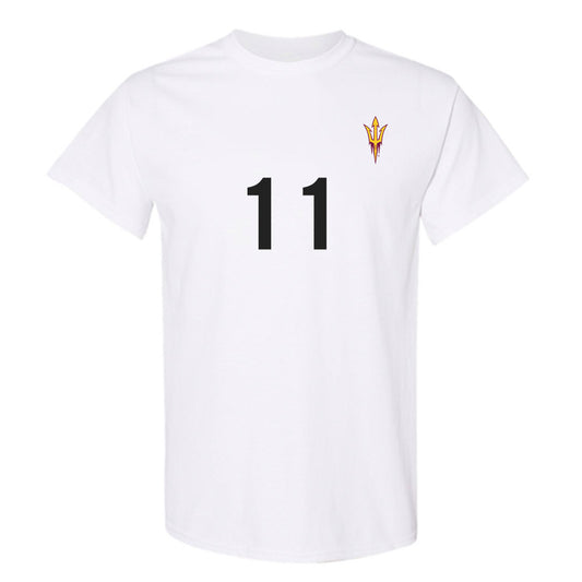 Arizona State - NCAA Women's Soccer : Addison Baltodano - Replica Shersey T-Shirt-0