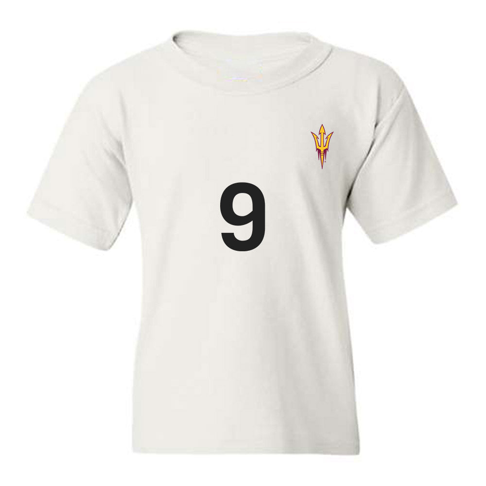 Arizona State - NCAA Women's Soccer : Kierra Blundell - Replica Shersey Youth T-Shirt