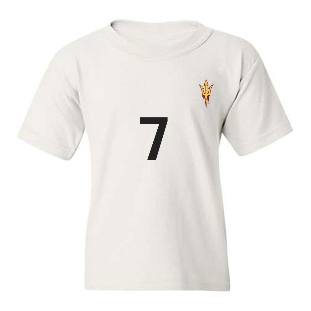 Arizona State - NCAA Women's Soccer : Tatum Thomason - Replica Shersey Youth T-Shirt-0