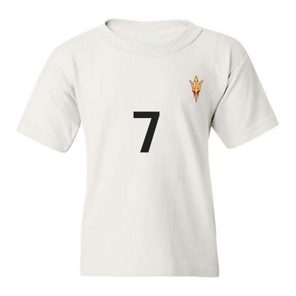 Arizona State - NCAA Women's Soccer : Tatum Thomason - Replica Shersey Youth T-Shirt-0