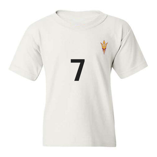 Arizona State - NCAA Women's Soccer : Tatum Thomason - Replica Shersey Youth T-Shirt-0