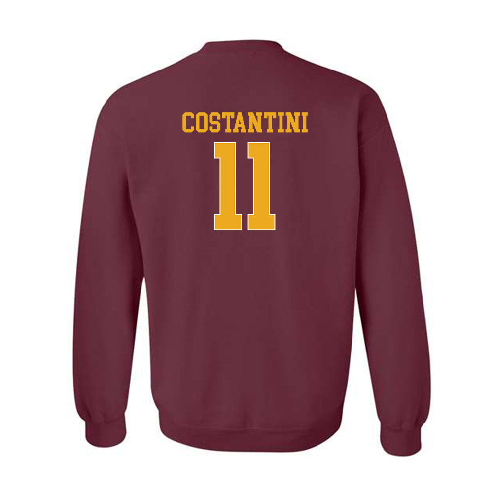 Arizona State - NCAA Women's Volleyball : Isabella Costantini - Replica Shersey Crewneck Sweatshirt-1
