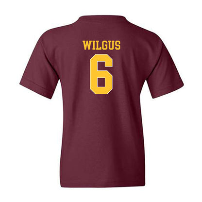 Arizona State - NCAA Women's Volleyball : Jadyn Wilgus - Replica Shersey Youth T-Shirt-1