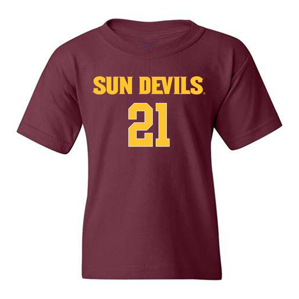 Arizona State - NCAA Women's Volleyball : Paige Lehman - Replica Shersey Youth T-Shirt-0