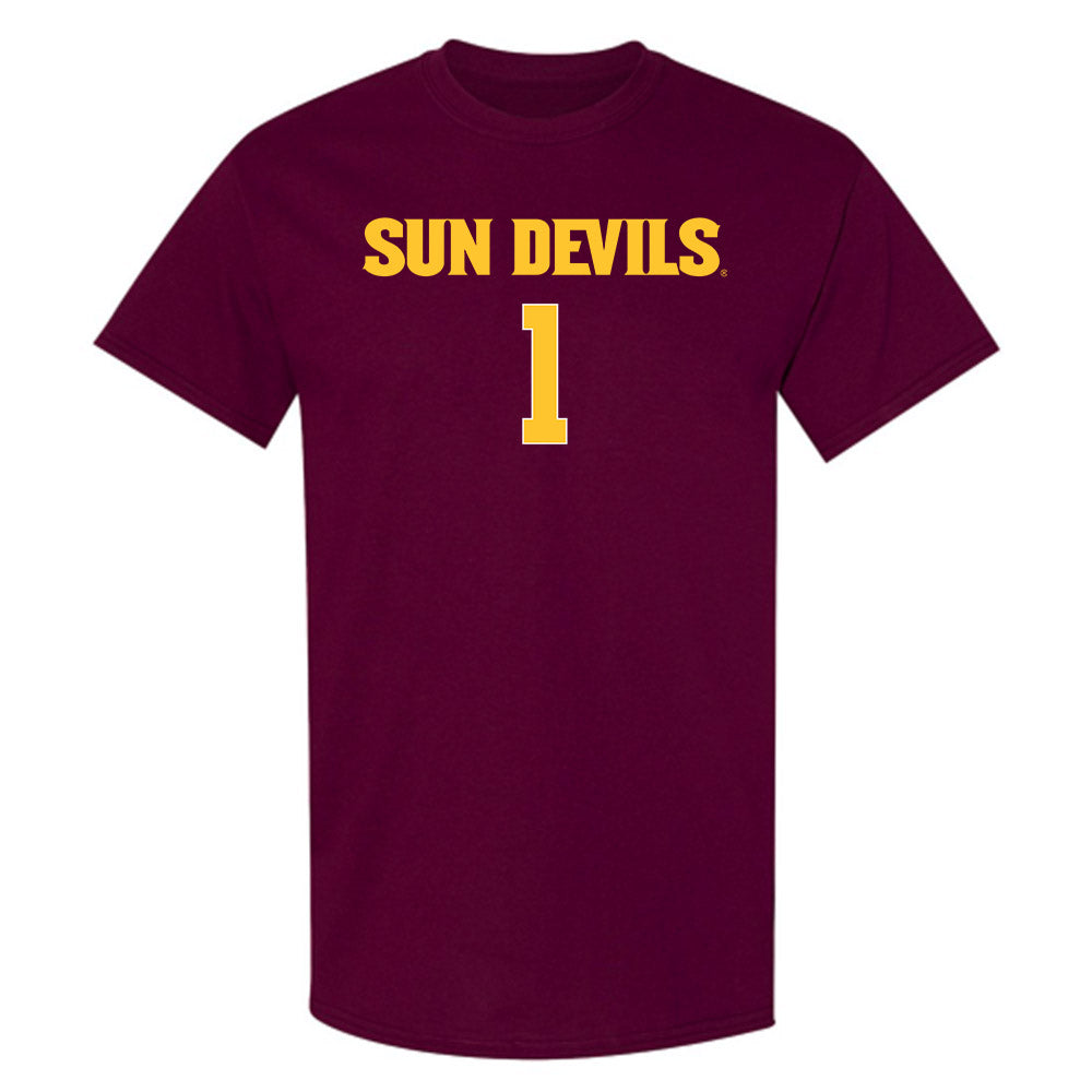 Arizona State - NCAA Women's Volleyball : Una Vajagic - Replica Shersey T-Shirt-0