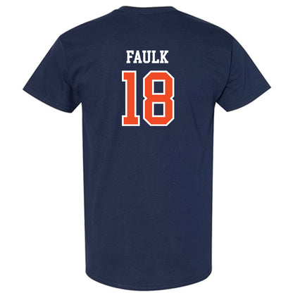 Auburn - NCAA Football : J.J. Faulk - Generic Shersey T-Shirt-1