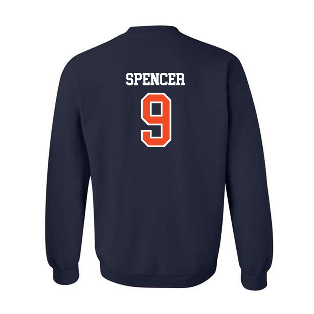 Auburn - NCAA Football : Deshawn Spencer - Generic Shersey Crewneck Sweatshirt-1