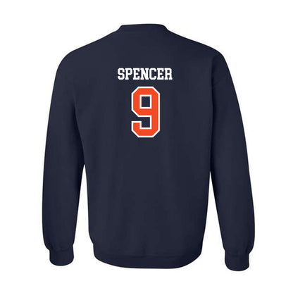 Auburn - NCAA Football : Deshawn Spencer - Generic Shersey Crewneck Sweatshirt-1