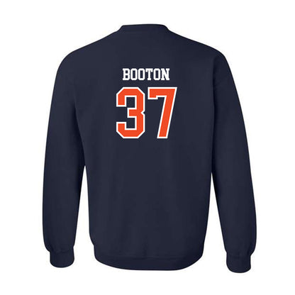 Auburn - NCAA Baseball : Trevor Booton - Generic Shersey Crewneck Sweatshirt-1