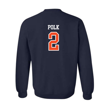 Auburn - NCAA Women's Soccer : Torrey Polk - Generic Shersey Crewneck Sweatshirt-1