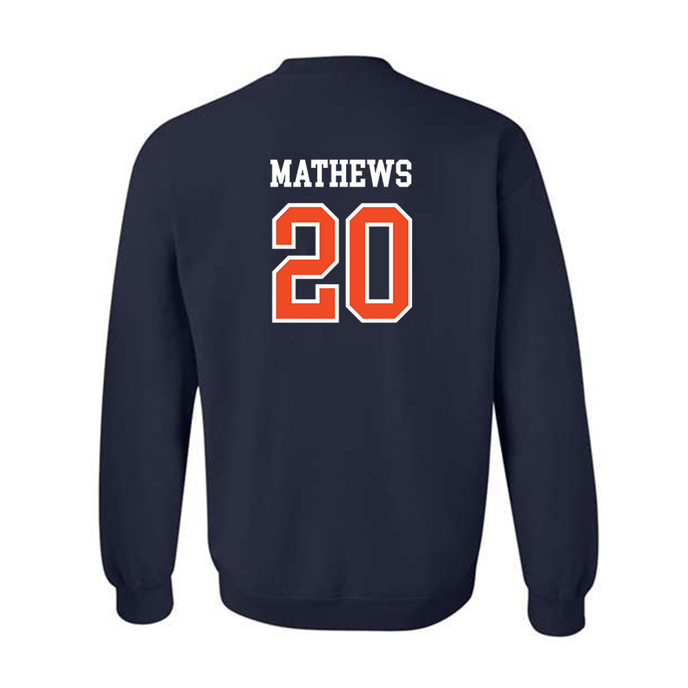 Auburn - NCAA Football : Jacoby Mathews - Generic Shersey Crewneck Sweatshirt-1