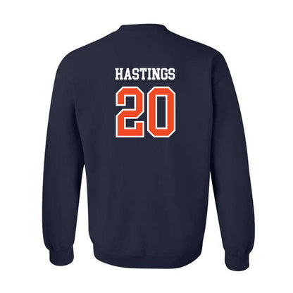Auburn - NCAA Softball : Alyssa Hastings - Generic Shersey Crewneck Sweatshirt-1