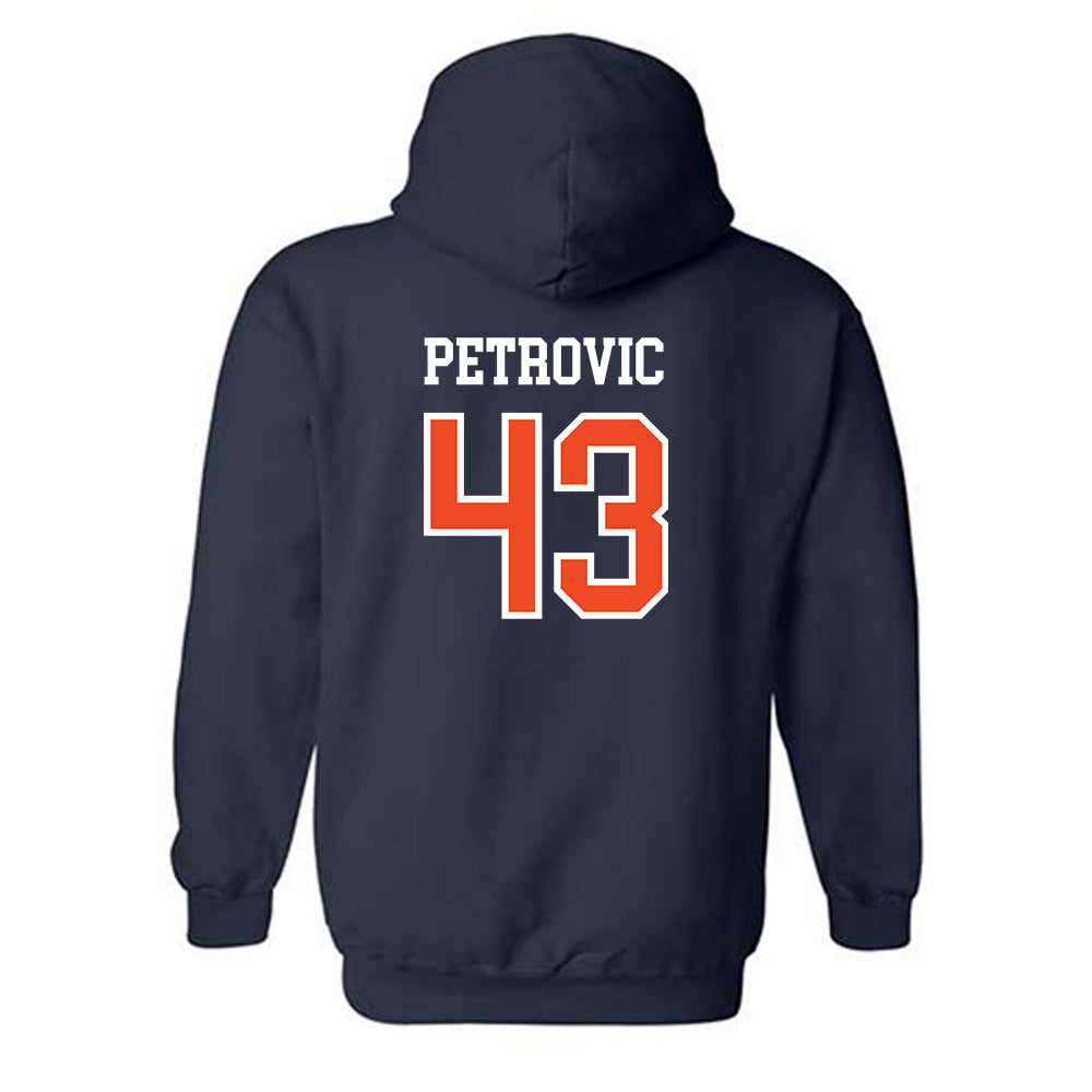 Auburn - NCAA Baseball : Alex Petrovic - Hooded Sweatshirt Generic Shersey