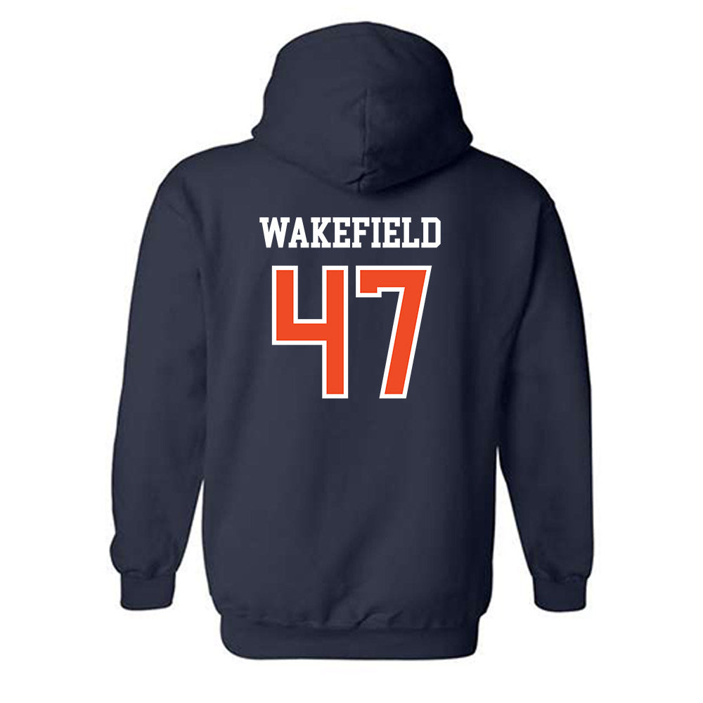 Auburn - NCAA Football : Travis Wakefield - Generic Shersey Hooded Sweatshirt-1