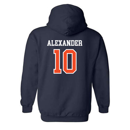 Auburn - NCAA Equestrian : Jill Alexander - Generic Shersey Hooded Sweatshirt-1