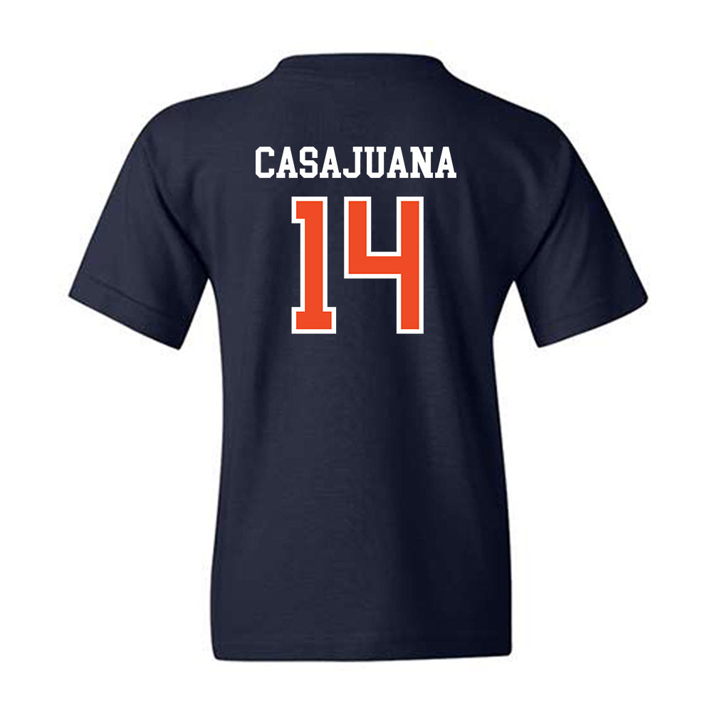 Auburn - NCAA Women's Soccer : Clara Casajuana - Generic Shersey Youth T-Shirt-1