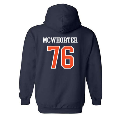 Auburn - NCAA Football : Bear McWhorter - Generic Shersey Hooded Sweatshirt-1