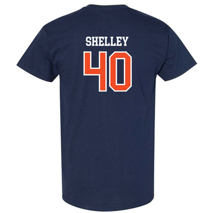 Auburn - NCAA Baseball : Wade Shelley - Generic Shersey T-Shirt-1