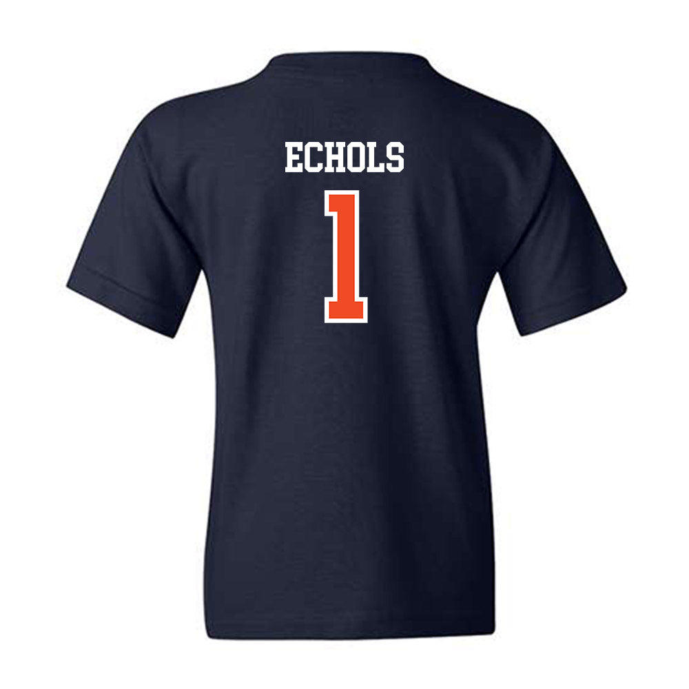 Auburn - NCAA Football : Jonathan Echols - Generic Shersey Youth T-Shirt-1