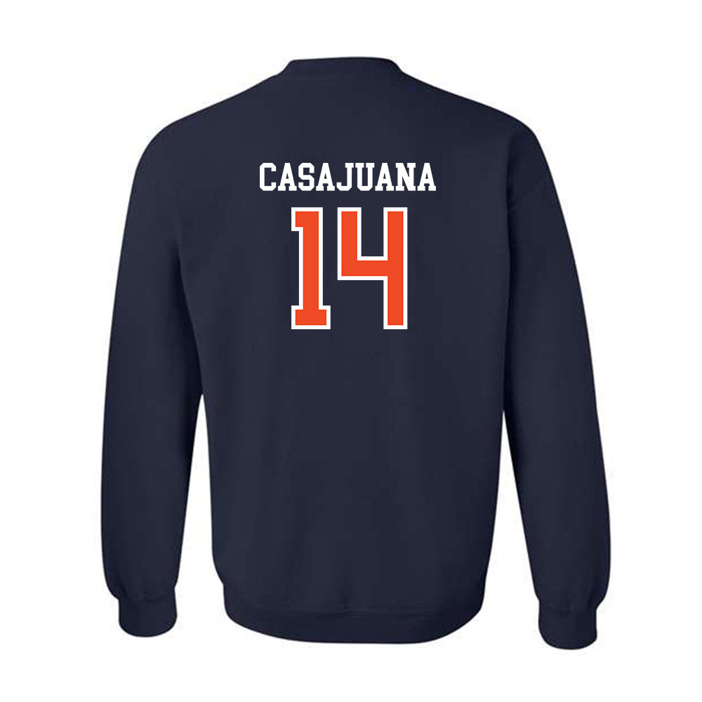 Auburn - NCAA Women's Soccer : Clara Casajuana - Generic Shersey Crewneck Sweatshirt-1