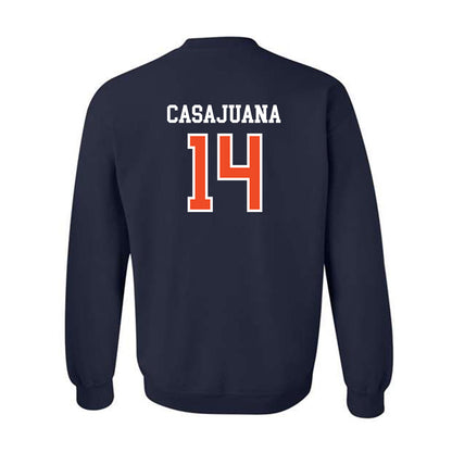 Auburn - NCAA Women's Soccer : Clara Casajuana - Generic Shersey Crewneck Sweatshirt-1
