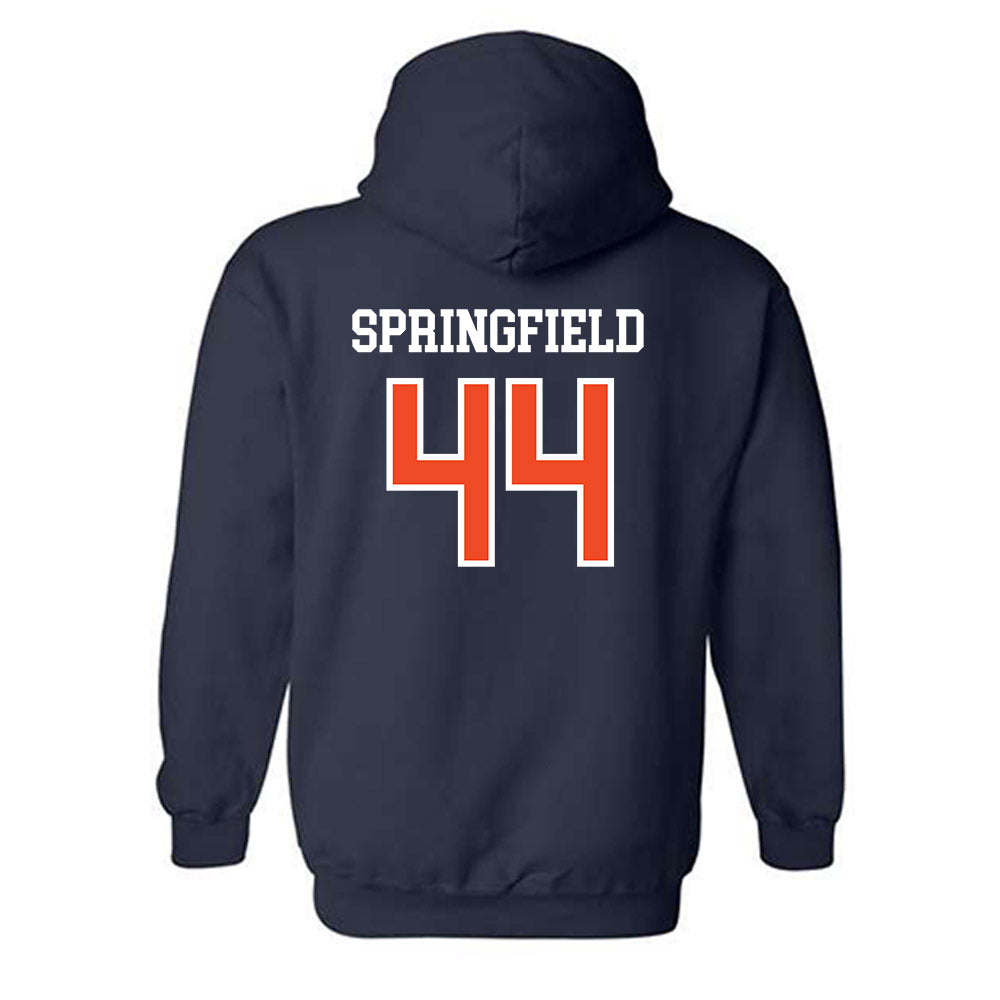 Auburn - NCAA Softball : Cece Springfield - Generic Shersey Hooded Sweatshirt-1