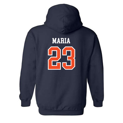 Auburn - NCAA Softball : Bella Maria - Generic Shersey Hooded Sweatshirt-1