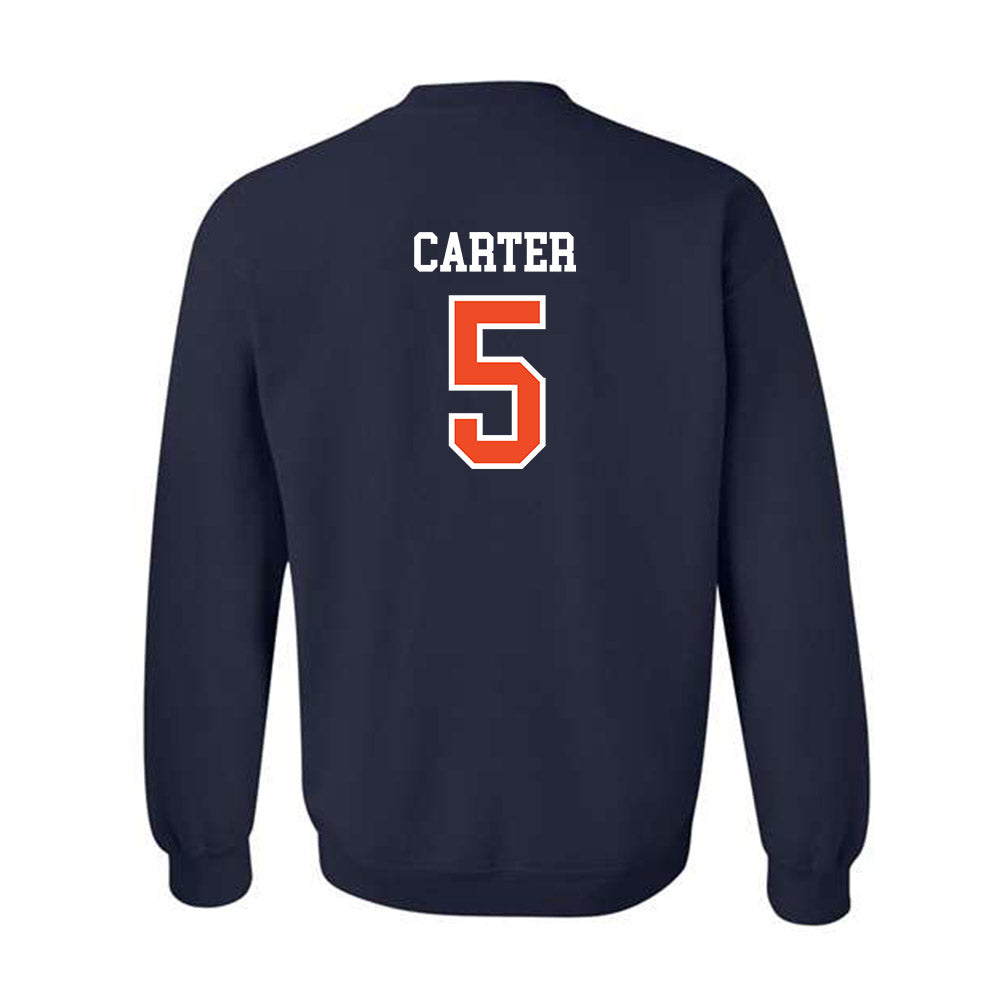 Auburn - NCAA Baseball : Bristol Carter - Generic Shersey Crewneck Sweatshirt-1
