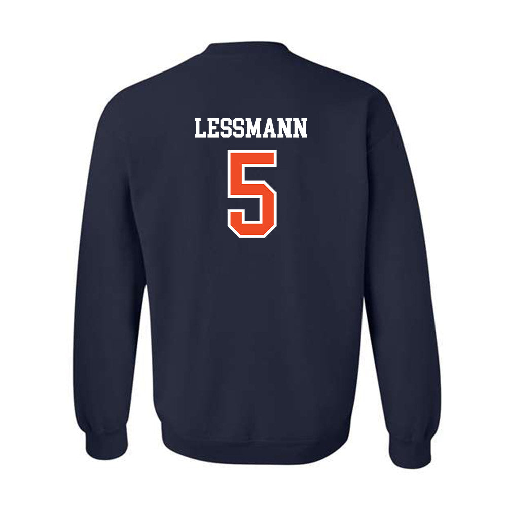 Auburn - NCAA Softball : georgia lessmann - Generic Shersey Crewneck Sweatshirt-1
