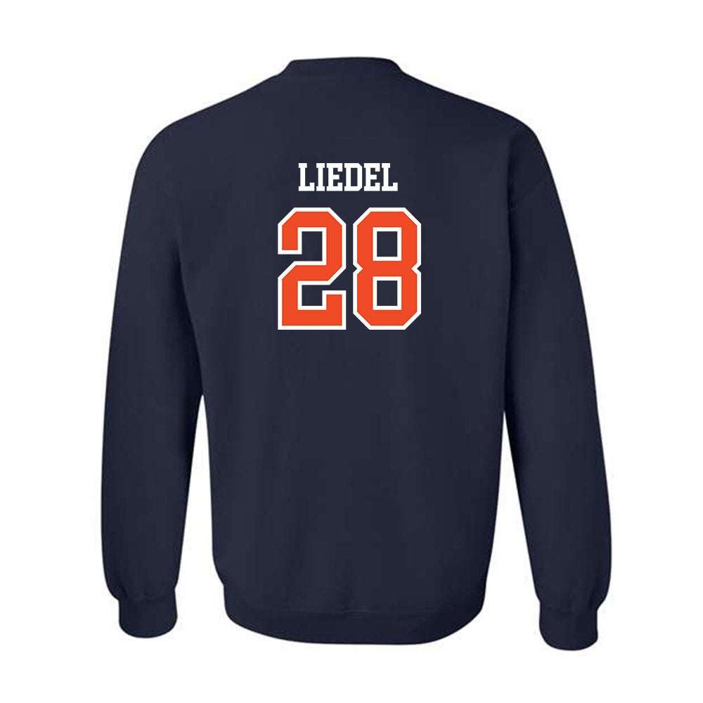 Auburn - NCAA Baseball : Carson Liedel - Generic Shersey Crewneck Sweatshirt-1