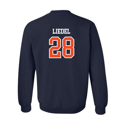 Auburn - NCAA Baseball : Carson Liedel - Generic Shersey Crewneck Sweatshirt-1