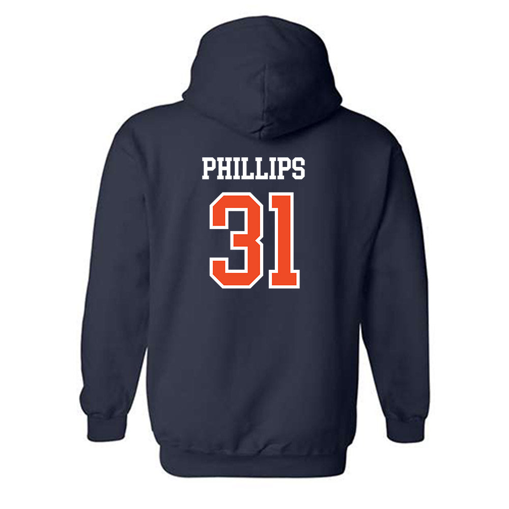Auburn - NCAA Football : Joseph Phillips - Generic Shersey Hooded Sweatshirt-1