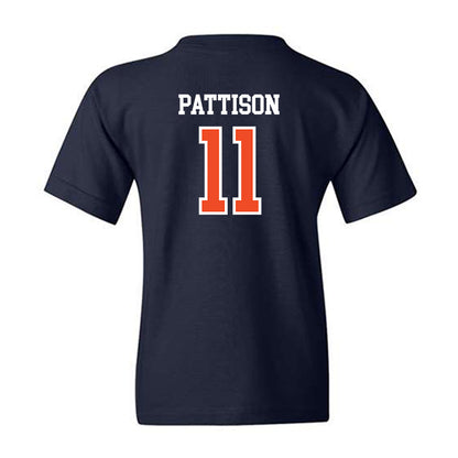 Auburn - NCAA Women's Soccer : Eva Pattison - Generic Shersey Youth T-Shirt-1