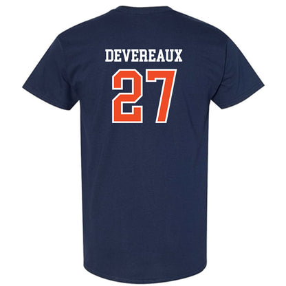 Auburn - NCAA Women's Soccer : Lileah Devereaux - Generic Shersey T-Shirt-1