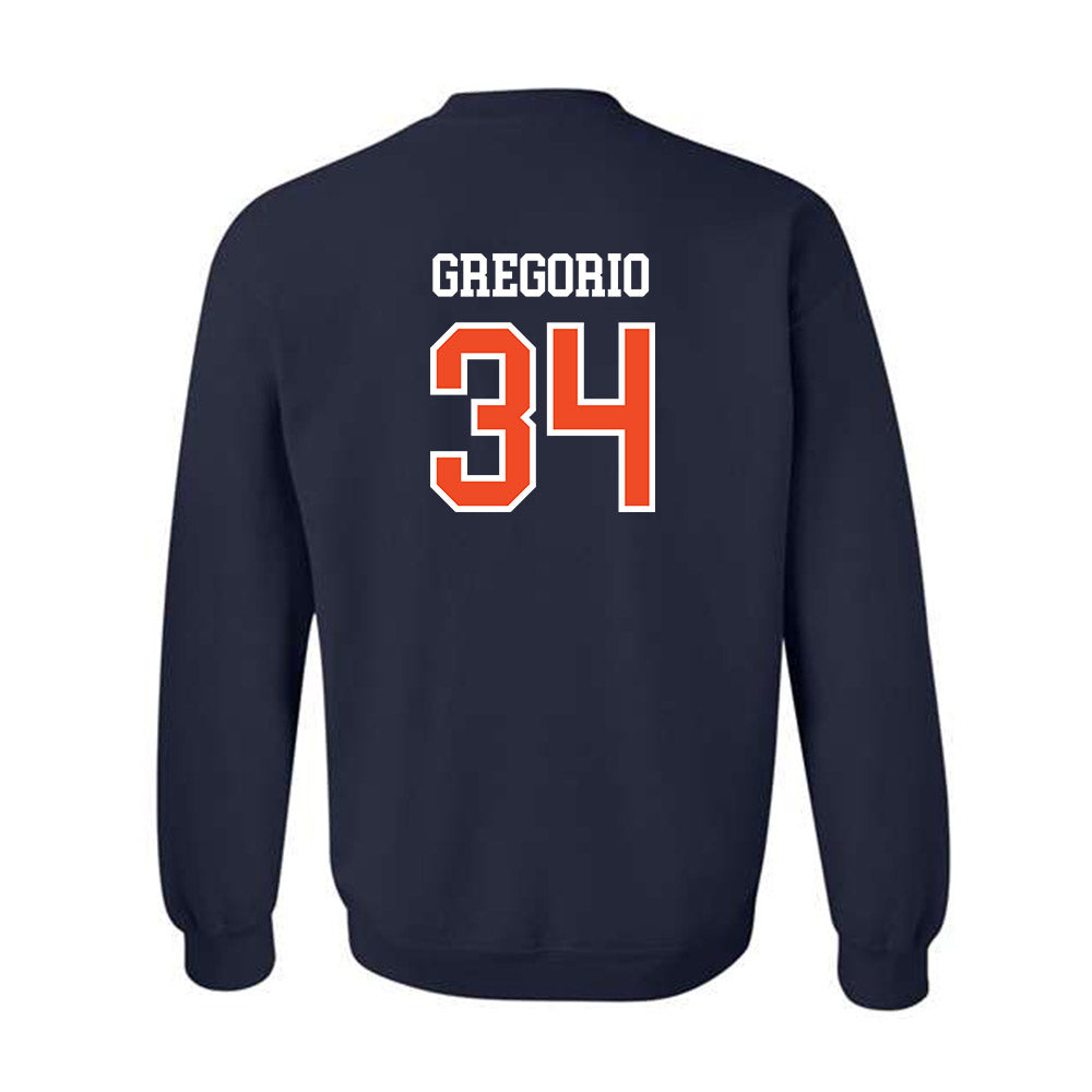 Auburn - NCAA Baseball : Logan Gregorio - Generic Shersey Crewneck Sweatshirt-1