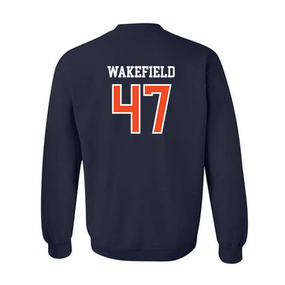 Auburn - NCAA Football : Travis Wakefield - Generic Shersey Crewneck Sweatshirt-1