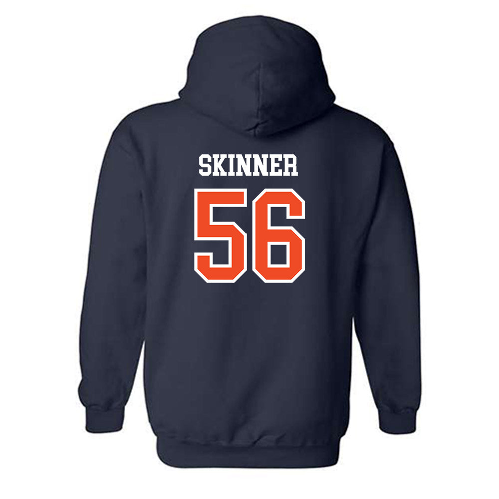 Auburn - NCAA Football : Cole Skinner - Generic Shersey Hooded Sweatshirt-1