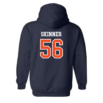 Auburn - NCAA Football : Cole Skinner - Generic Shersey Hooded Sweatshirt-1