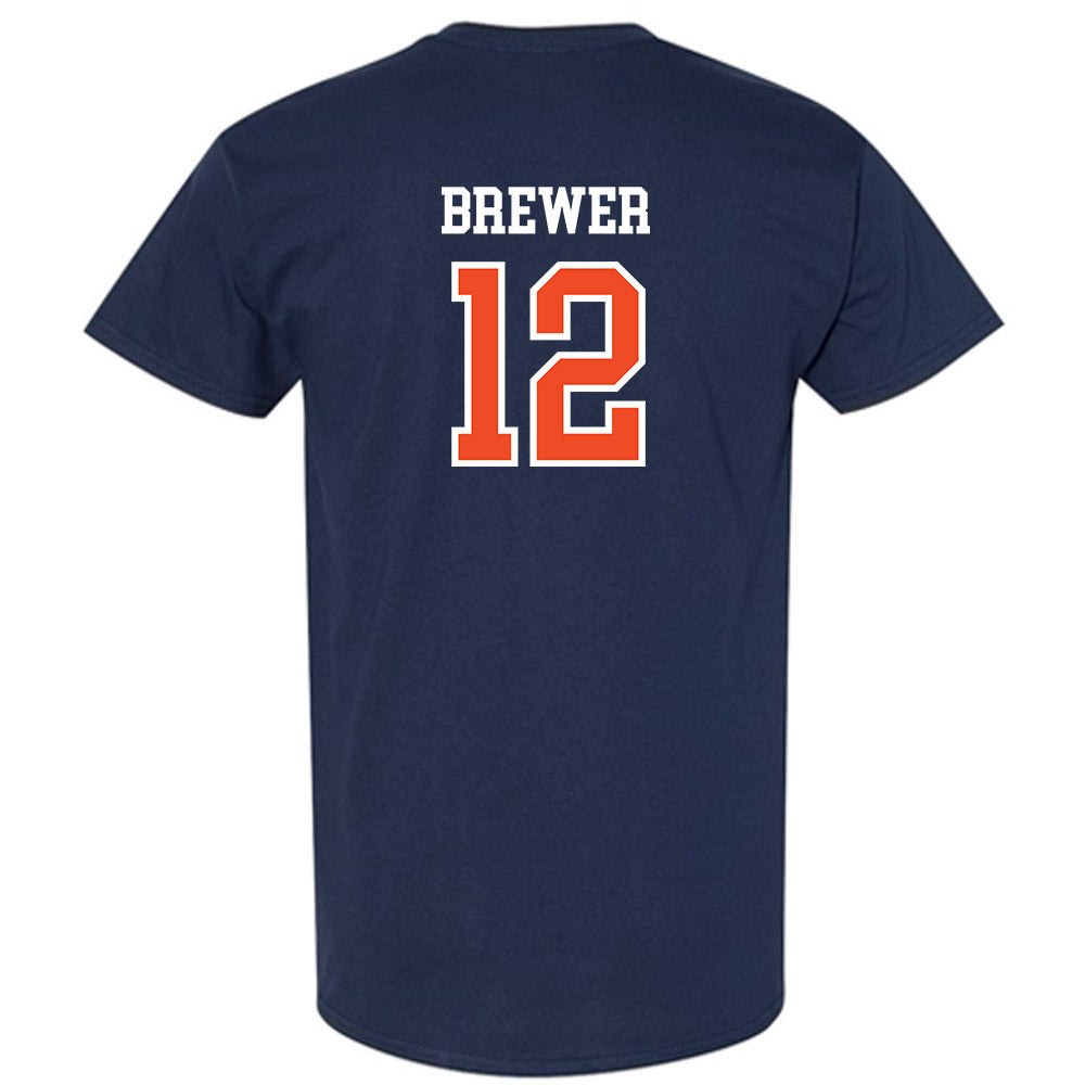 Auburn - NCAA Baseball : Garrett Brewer - Generic Shersey T-Shirt-1