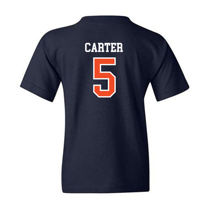 Auburn - NCAA Baseball : Bristol Carter - Generic Shersey Youth T-Shirt-1