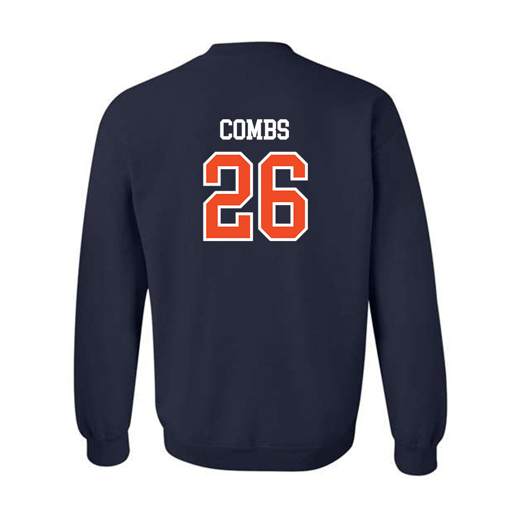 Auburn - NCAA Baseball : Caiden Combs - Generic Shersey Crewneck Sweatshirt-1