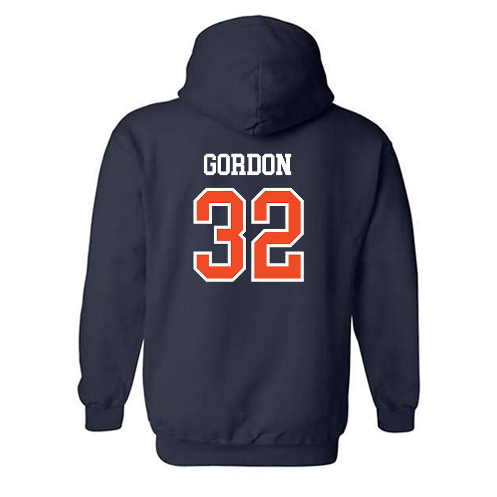Auburn - NCAA Women's Soccer : Kelly Gordon - Generic Shersey Hooded Sweatshirt-1