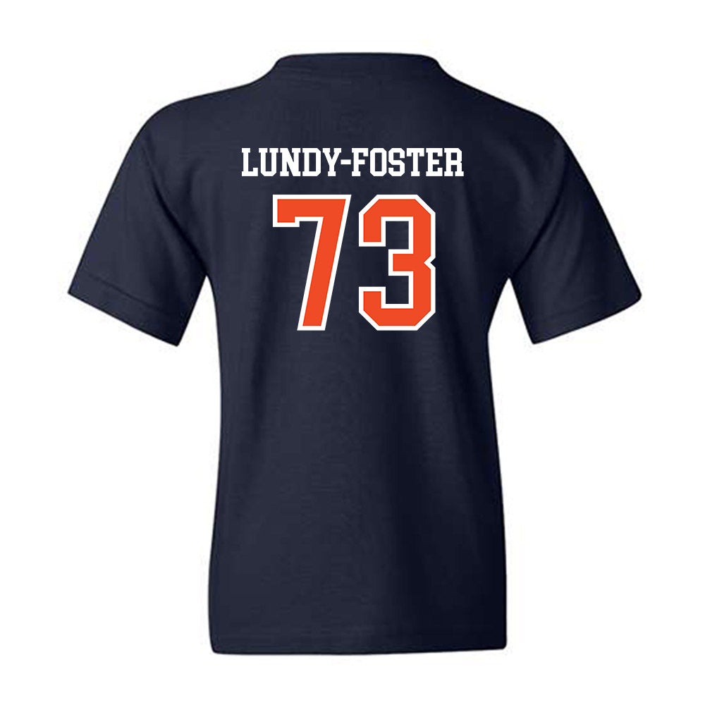 Auburn - NCAA Football : Mykall Lundy-Foster - Generic Shersey Youth T-Shirt-1