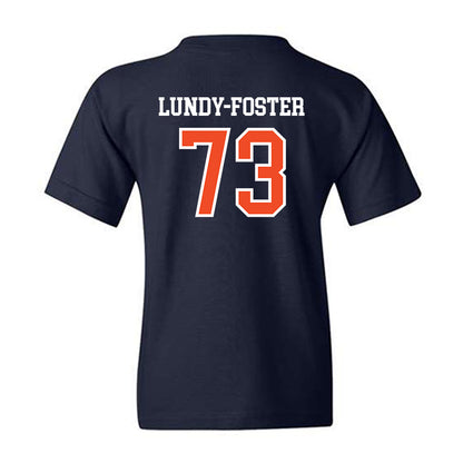 Auburn - NCAA Football : Mykall Lundy-Foster - Generic Shersey Youth T-Shirt-1