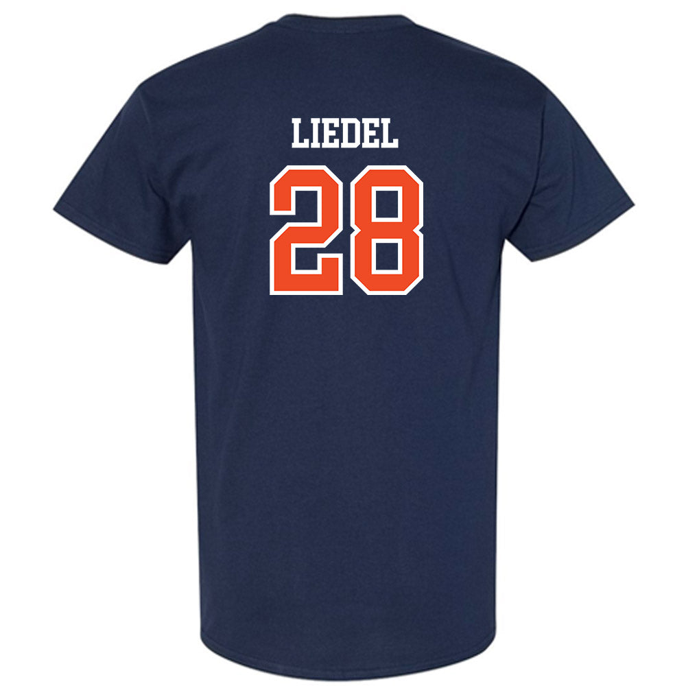 Auburn - NCAA Baseball : Carson Liedel - Generic Shersey T-Shirt-1